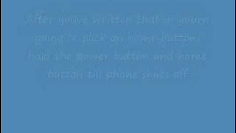 MMS on iphone 3g 3.0 firmware