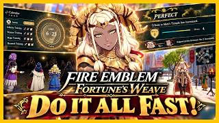 Details Fire Emblem: Fortune’s Weave BEST Weekly Routine! Do Everything FAST News