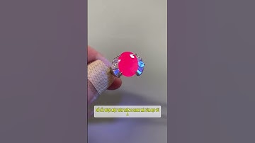 Ruby facet thiên nhiên 100% siêu hiếm #huykxuongkimhoan #vienchibao #ruby #daquy #a2 #m #t