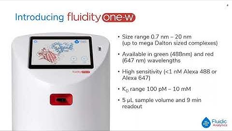 Product Spotlight Fluidic Analytics