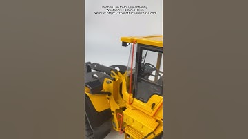 MTRC 1/14 RC Hydraulic Loader E260L! It has amazing driver’s cabin details and LCD screen