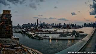 NYC Sunset Time Lapse in 4K โ August 9, 2026 | Brooklyn & Manhattan Skyline, East River