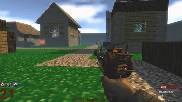 Teddy Bear Troubles - PART 5 (Custom Zombies: Minecraft Village)