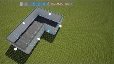 Resize Room - Construction Build Mode in Unreal Engine 5
