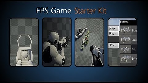 FPS Game Starter Kit - Showcase Video (1.3)