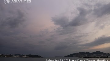 HK issues typhoon signal No.3 as Mangkhut approaches