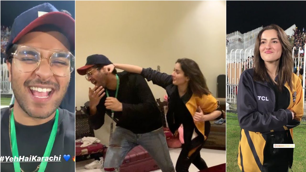 Hania Amir vs Asim Azhar (Peshawar Zalmi vs Karachi Kings) Psl 5 2020
