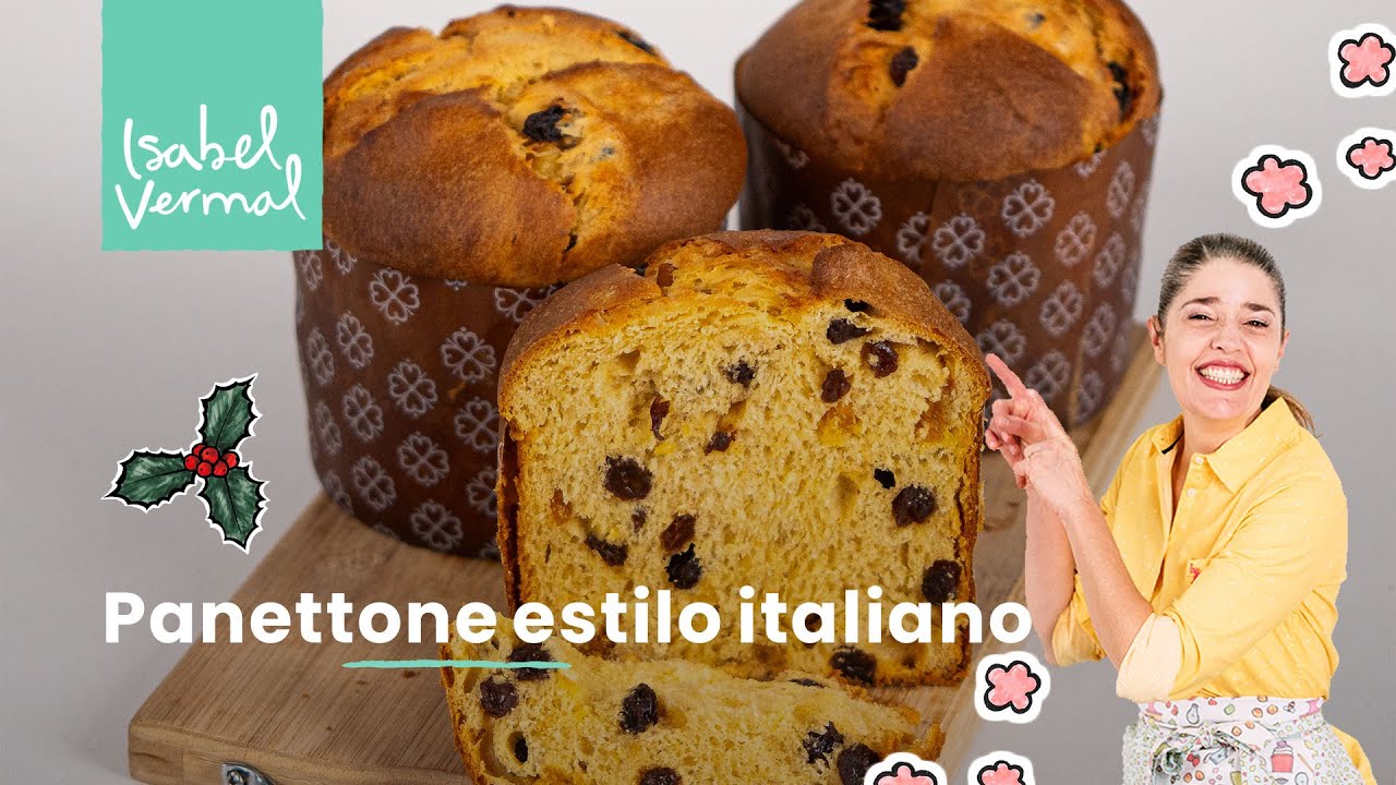 Panettone estilo italiano