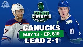 Breaking down a playoff split as Canucks roll into the week up 2-1 vs. Oilers | May 13 2024