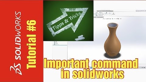 Solidworks Step By Step Tutorial #6 || Lofted boss base command || for Absolute Beginners ||