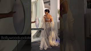 Hot Pooja Hegde Showing Her Backless Dress