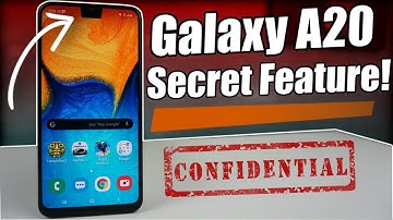 Samsung Galaxy A20 | Secret Feature You Probably Didn