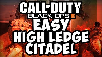 CoD Bo3 Glitches  High Ledge Citadel - Secret Spot Online (COD BO3 GLITCHES)