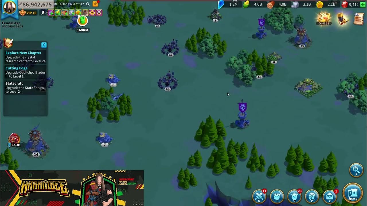 Lvl 8 pass opening Kings Land YouTube