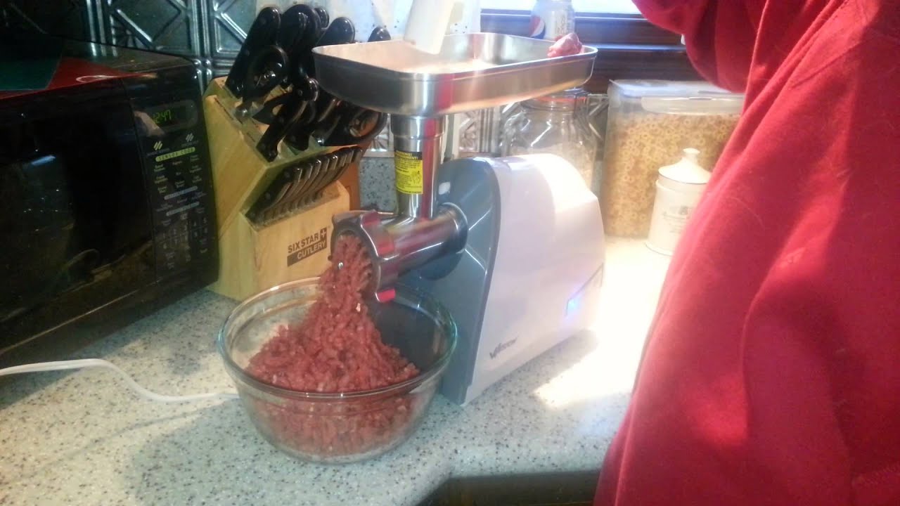 Weston 575 Meat Grinder YouTube
