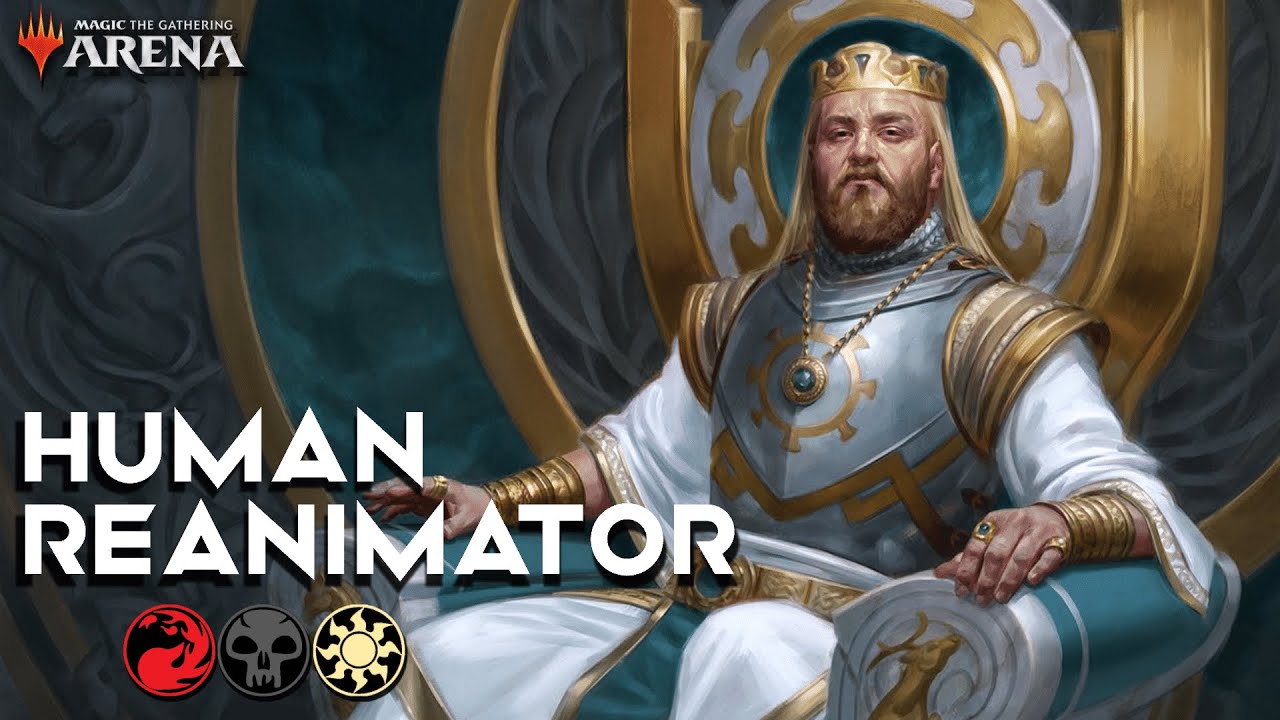 Undead humans! | MARDU REANIMATOR STANDARD BO1 DECK GUIDE | Mardu Human tribal STRIXHAVEN MTG Arena.