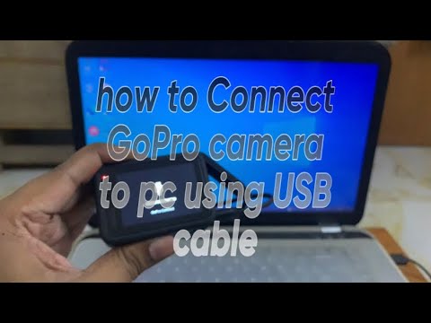 how to Connect GoPro Hero 9 / Hero 10 / Hero 11 camera to pc using USB cable. 2023