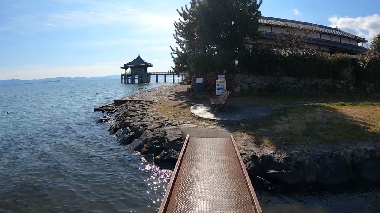 Honda Cbr600rr 聖地巡礼 満月寺 浮御堂へ行ってきました ウェビックコミュニティ