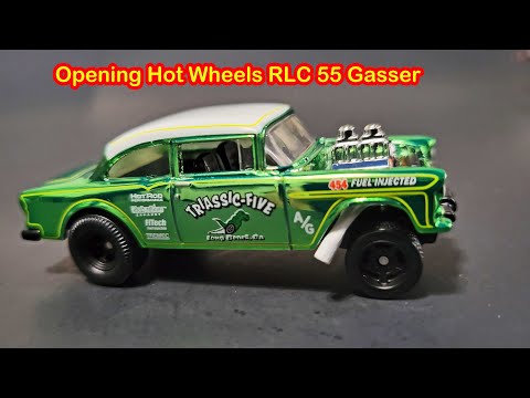 Opening Hot Wheels 55 Gasser Triassic-Five by designer Brendon
