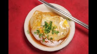 台南肉粿|關廟粿仔|崇義黃昏市場：厚實版肉粿，銅板美食 