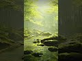 Komorebi 🌿 #Shorts | Japanese Forest Stream BGM #RelaxingMusic