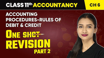 Accounting Procedures - One Shot Revision (Part 2) | Class 11 Accountancy Chapter 6 | CBSE 2025-26