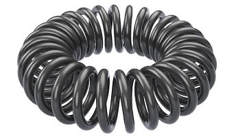 Model a Spiral Hair Ring with a 3dCurve in SolidWorks!