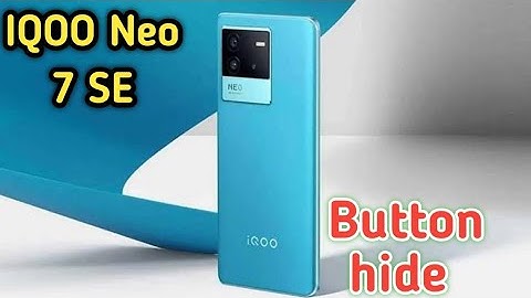 How To Hide Button in Iqoo Neo 7 SE, How To Hide Back Button In Iqoo Neo 7 SE, Navigation Button