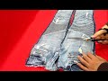 DIY 구제시장서 득템한 피에르 발땡 청바지로 '명품백"을 만들어요!/ make  "luxury bag" with pierre bal*** jeans!/basic