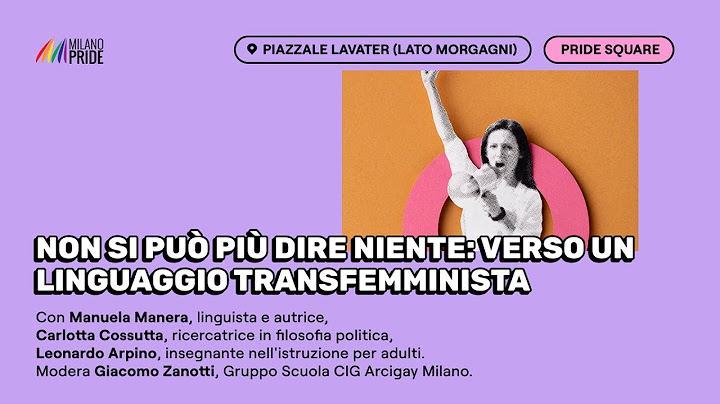 Pride Square - Non si può più dire niente: verso un linguaggio transfemminista