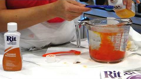 Rit Dye 101 - How to Mix Custom Colors