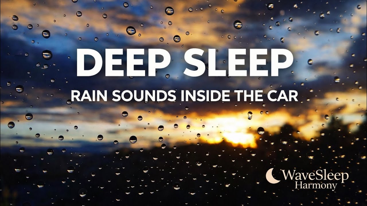 8 Hours Rain Soundscape & Ambient Drone Sounds for Deep Sleep and ...