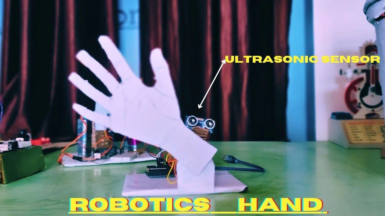 how to make robot hand , Arduino robot , robotic hand project , Arduino ...