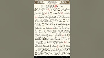 ماهر المعيقلي سورة مريم مكتوبة صفحة 305 مصحف المدينة المنورة جودة عالية