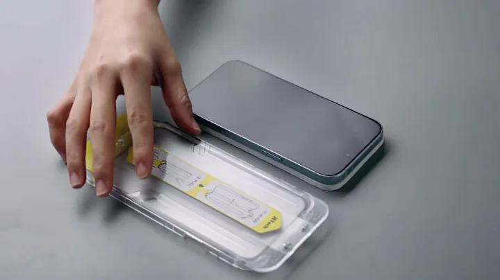 JETech iPhone Screen Protector Installing Guide with One-Step Alignment Tray