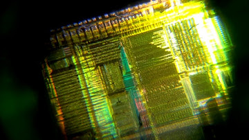 386 CYRIX under a microscope - focus stacking