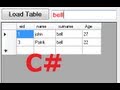 C# Tutorial 56:  Search data in database and Filter in datagridview or table in C#