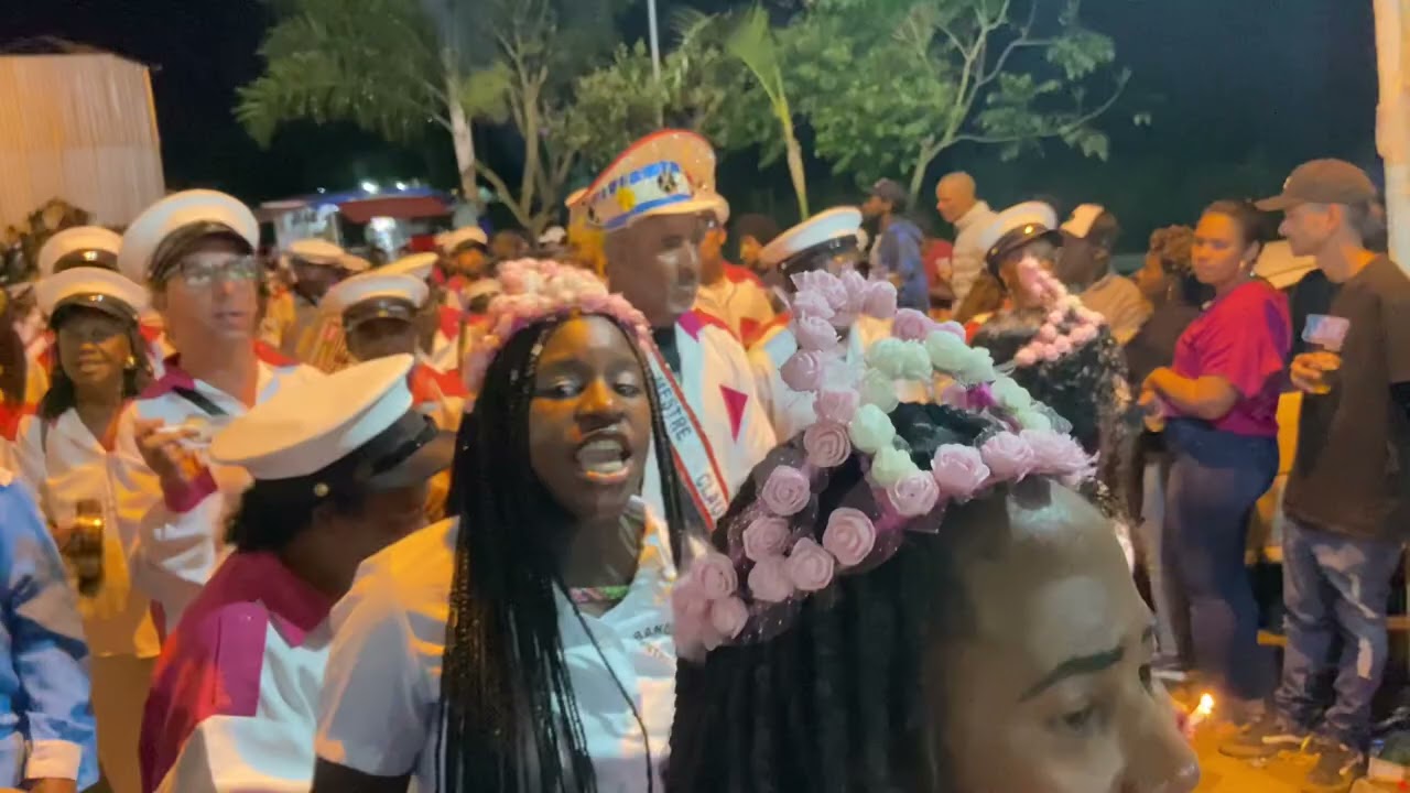 Estrela dos Anjos na festa de arremate da bandeira Três Marias. 09-12-23