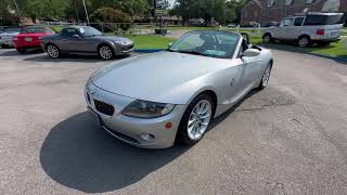 2005 BMW Z4 2.5i ROADSTER WALK AROUND VIDEO STOCK#R70052