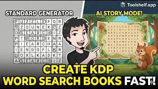 Create KDP Word Search Books Fast The Ultimate Generator AI Story Mode