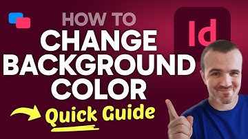 How to CHANGE Background Color in Adobe InDesign (Step by Step) 2025