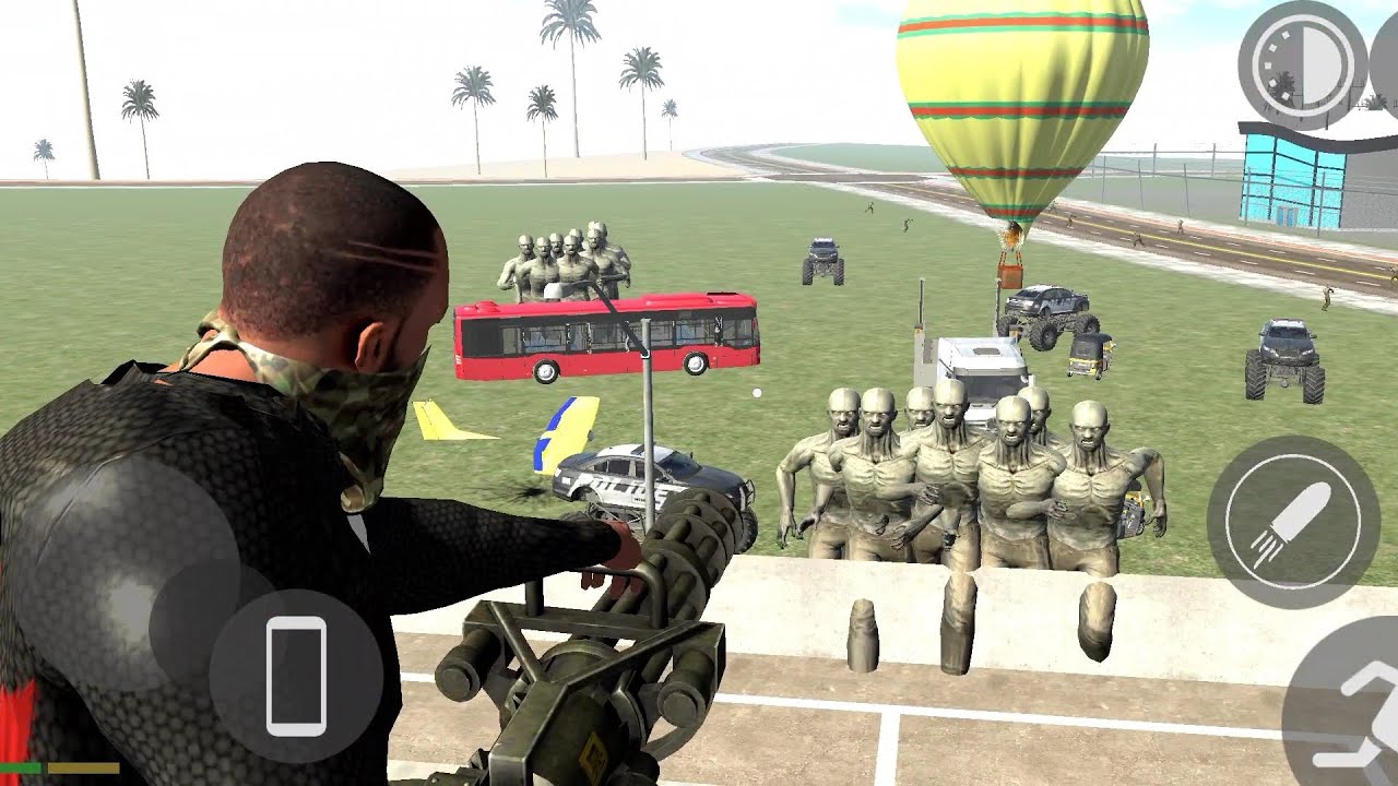 Franklin Vs Big Zombies || Indian bike driving 3d game 