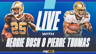 Former Saints Duo Reggie Bush and Pierre Thomas share NFL Draft experiences and more | FOX NFL