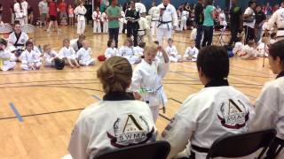 Zachary's Tiny Tiger form at the Region 2 Tournament 2013