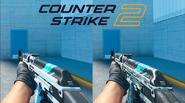 CS2 AK-47 | Vulcan - Skin showcase all floats [4K60FPS]