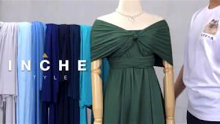 Infinity Dress Tutorial (9) : วิธีพันชุดอินฟินิตี้ ชุดราตรี ชุดออกงาน By Inchestyle | อินช์สไตล์