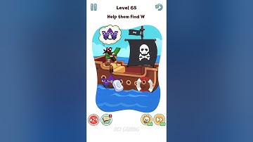 Alphabet DOP: Delete Puzzle | Android/iOS Gameplay | Alphabet Lore Game | Level 65 #shorts