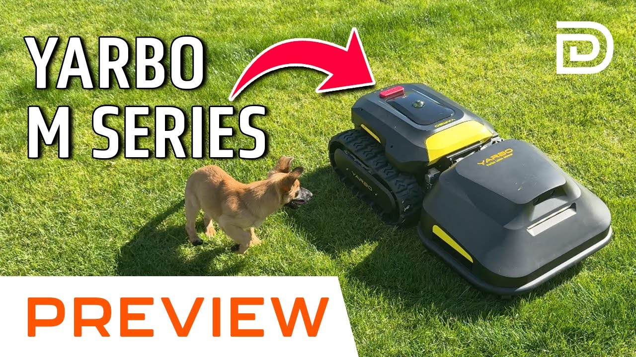 Yarbo M Series: Компактный, но мощный робот для ухода за газоном.
