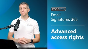 Advanced access rights management in CodeTwo Email Signatures 365