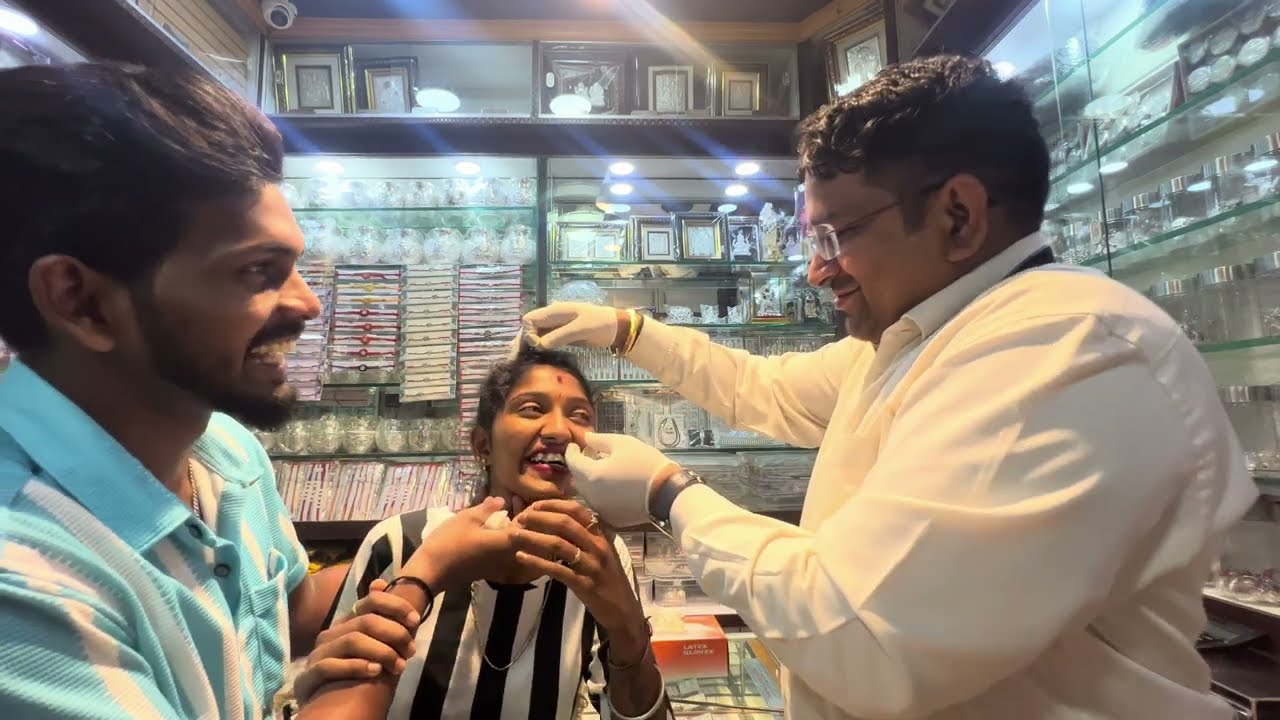 Ear piercing and nose piercing 